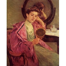 Woman at Her Toilette