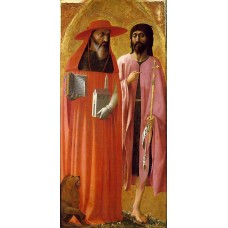 St Jerome and St John the Baptist