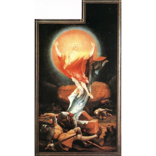Isenheim Altarpiece (second view) The Resurrection