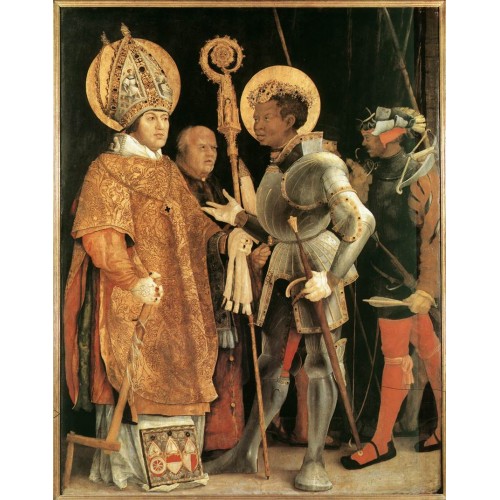 Meeting of St Erasm and St Maurice