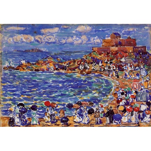 Beach at St Malo