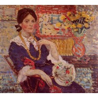 Le Rouge Portrait of Miss Edith King