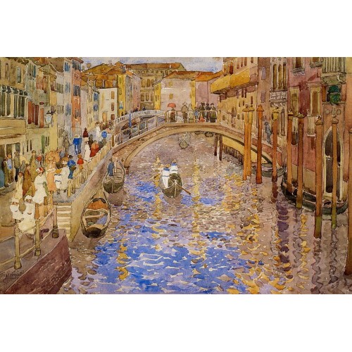 Venetian Canal Scene