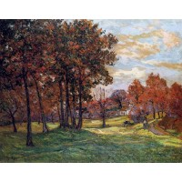 Autumn Landscape at Goulazon Finistere
