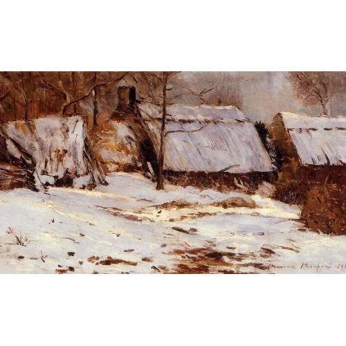 Cottages in the Snow
