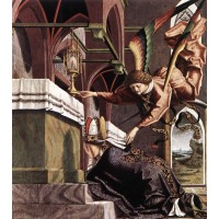 Altarpiece of the Church Fathers Vision of St Sigisbert