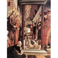St Wolfgang Altarpiece Resurrection of Lazar