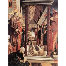 St Wolfgang Altarpiece Resurrection of Lazar