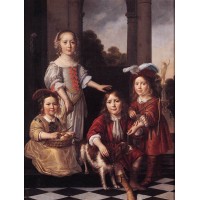 Portrait of Four Children