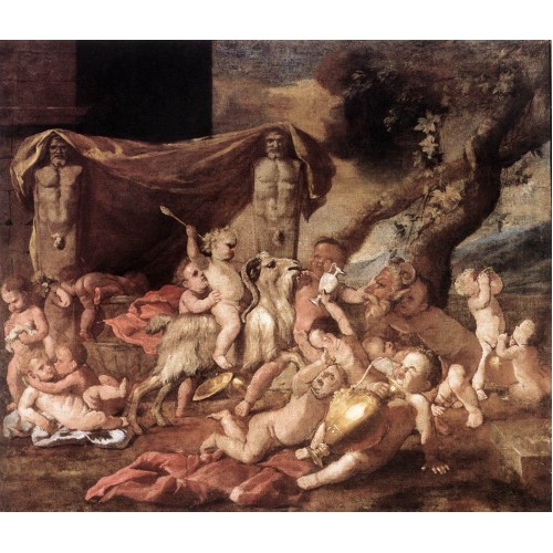 Bacchanal of Putti