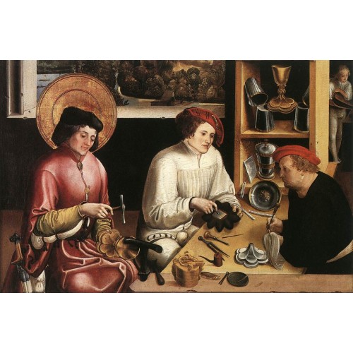 St Eligius in the Workshop