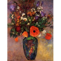 Bouquet of Flowers on a Vase