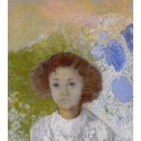 Portrait of Genevieve de Gonet as a Child