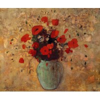 Vase of Poppies