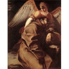 St Francis Supported by an Angel