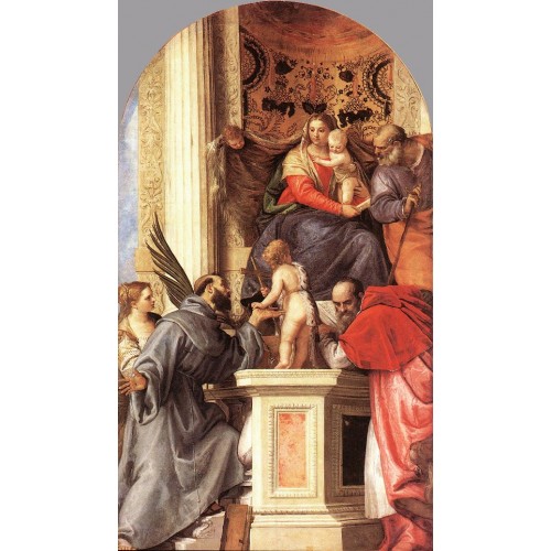 Madonna Enthroned with Saints