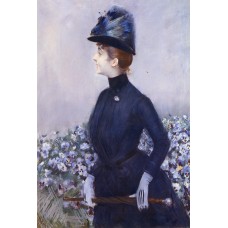 Lady with Flowers