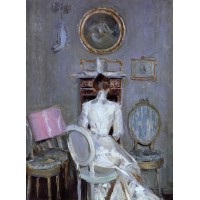 Madame Helleu in Her Husband's Studio