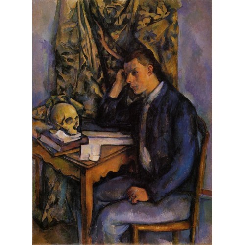 Boy with Skull