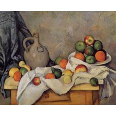 Curtain Jug and Fruit