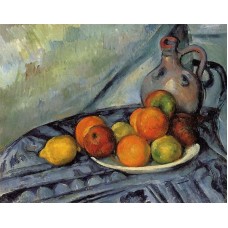 Fruit and Jug on a Table