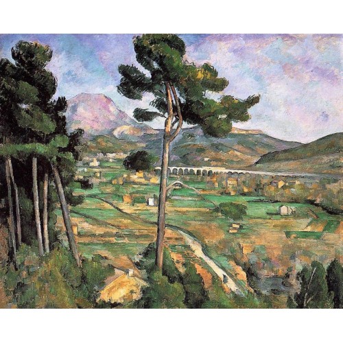 Landscape with Viaduct Mont Sainte Victoire