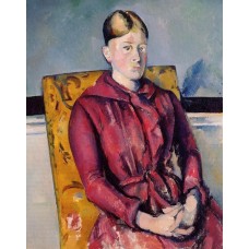 Madame Cezanne in a Yellow Chair 1