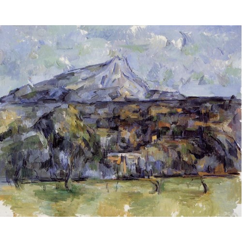 Mont Sainte Victoire Seen from les Lauves 2