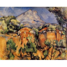 Mont Sainte Victoire Seen from the Bibemus Quarry