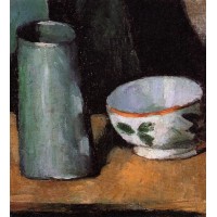 Still Life Bowl and Milk Jug