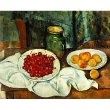 Still Life with a Plate of Cherries