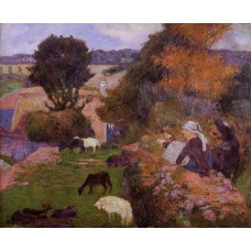 Breton Shepherdess