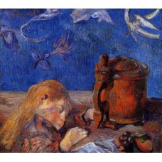 Clovis Gauguin Asleep