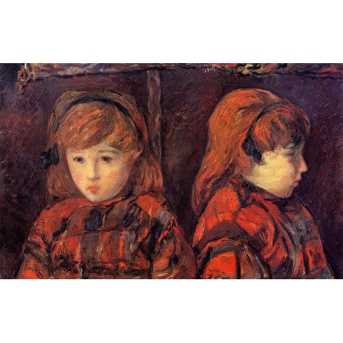 Double Portrait of a Young Girl