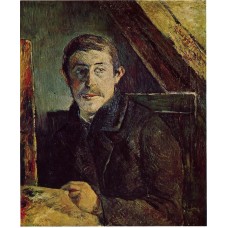 Gauguin at His Easel