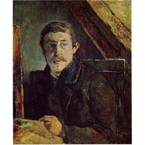 Gauguin at His Easel