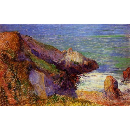 Rocks on the Breton Coast