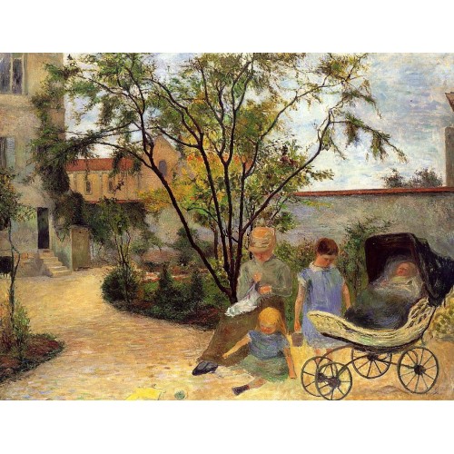 The Family in the Garden rue Carcel