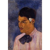 Young Man with a Flower