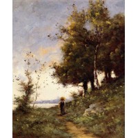 Woman on a Path