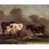 Cows in a Meadow