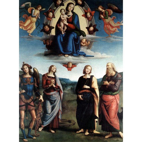 Madonna in Glory with the Child and Saints