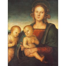 Madonna with Child and Little St John 1