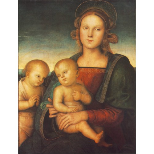 Madonna with Child and Little St John 1