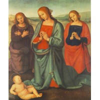 Madonna with Saints Adoring the Child