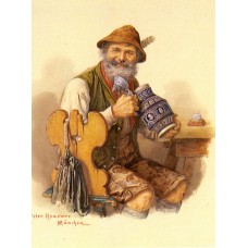A Musician and Drinkers