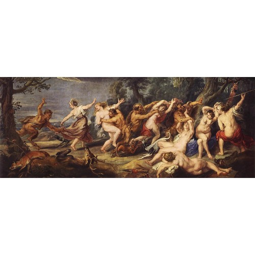 Diana and her Nymphs Surprised by the Fauns