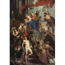 Madonna Enthroned with Child and Saints