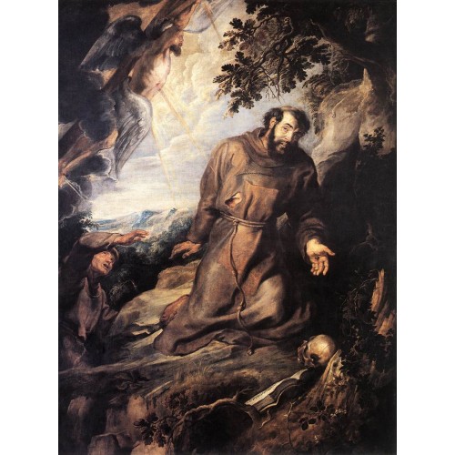 St Francis of Assisi Receiving the Stigmata