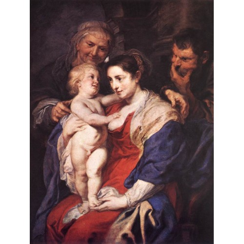 The Holy Family with St Anne